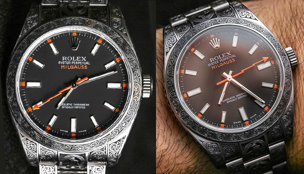 勞力士也迷刺青　頂尖雕刻師Jeff Parke與其作品