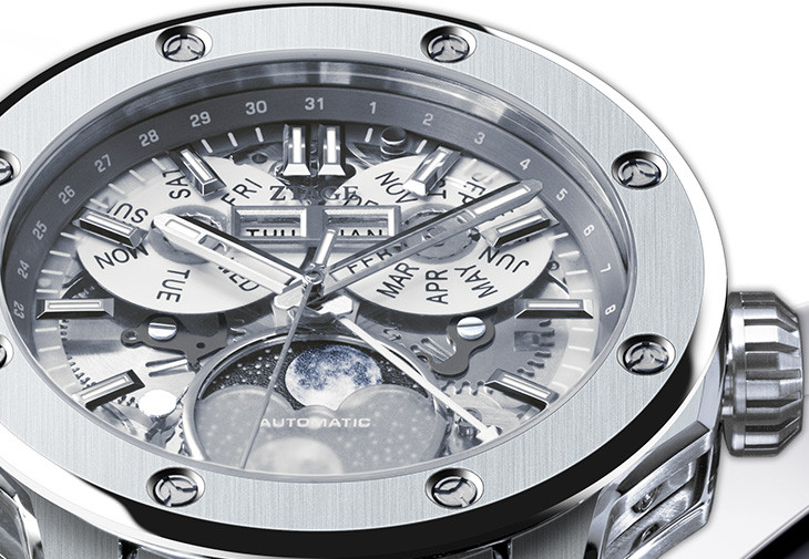 ZTAGE Watches Hybrid Original Calendar全日曆月相系列腕錶