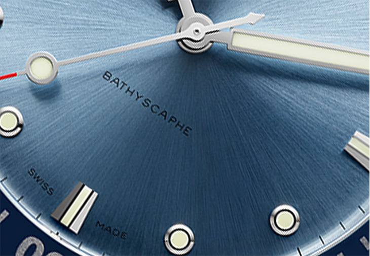 寶珀BLANCPAIN五十噚深潛器藍眼淚限量腕錶