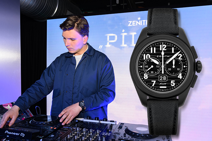 真力時ZENITH Pilot Big Date Flyback 大日期飛返計時飛行員腕錶