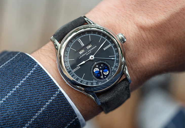 LAURENT FERRIER羅倫斐Classic Moon經典系列 月相年曆腕錶