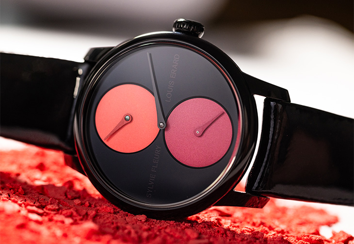 Le Régulateur LOUIS ERARD X Sylvie Fleury 彩妝盒聯名款腕錶