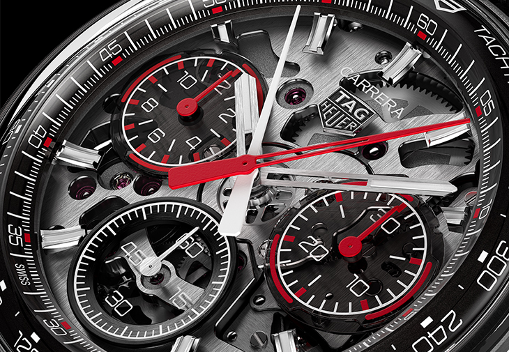 TAG HEUER泰格豪雅Carrera雙追針計時腕錶