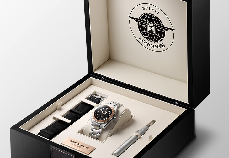LONGINES浪琴表Zulu Time 1925先行者系列世界時區紀念腕錶