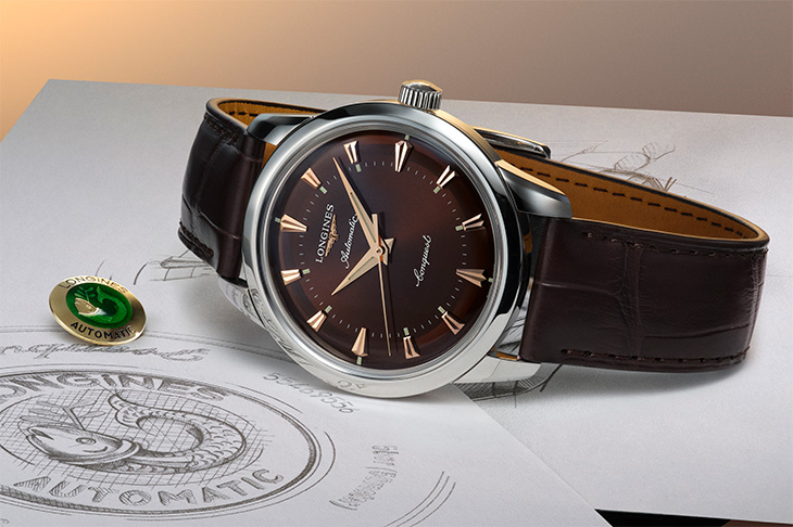 浪琴Conquest Heritage征服者復刻腕錶向自家註冊商標歷史致意