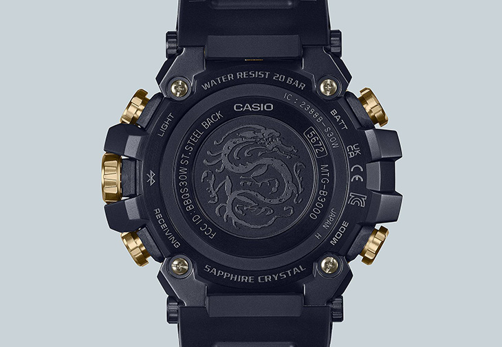 卡西歐CASIO G-SHOCK龍年限定生肖錶