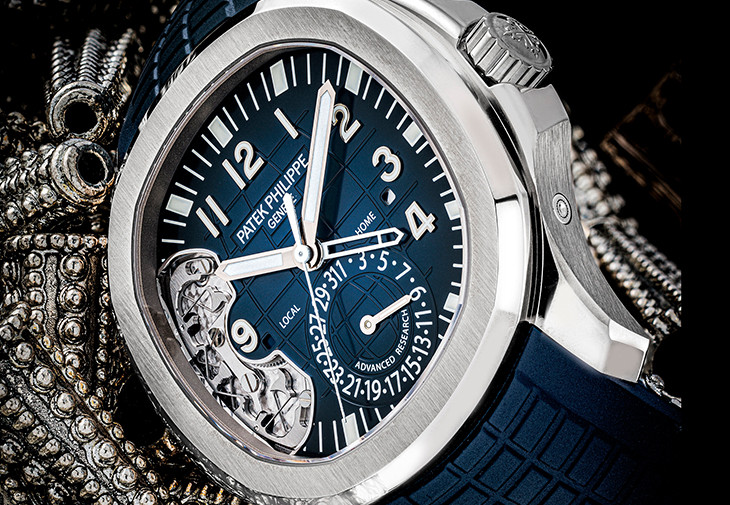 百達翡麗18K白金自動上弦腕錶