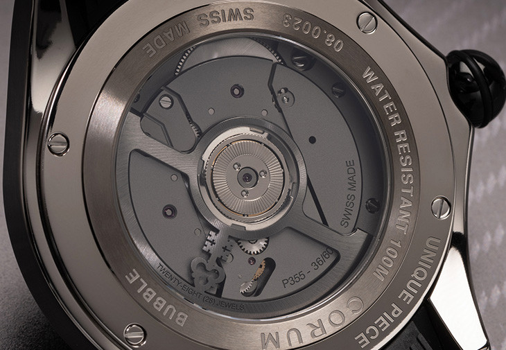 崑崙錶CORUM Bubble 47中置陀飛輪 x Label Noir