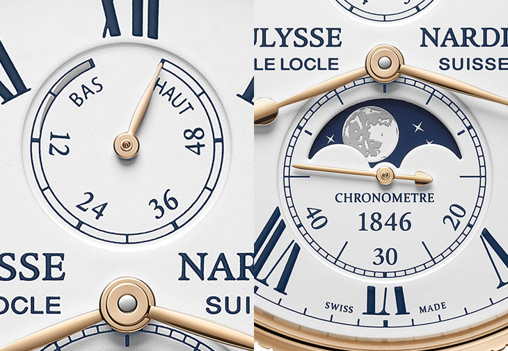 雅典航海系列領航者月相腕錶