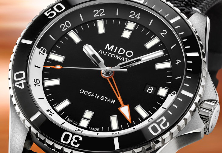 MIDO美度表Ocean Star GMT雙時區腕錶