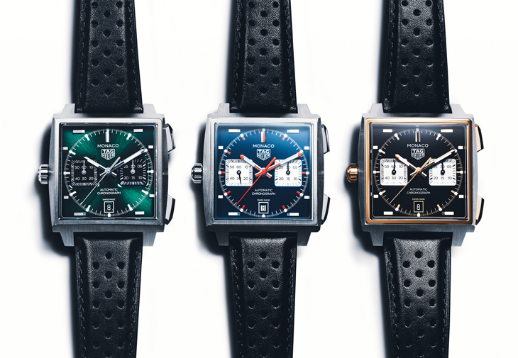 TAG HEUER泰格豪雅Monaco Evergraph/Monaco左冠計時腕錶