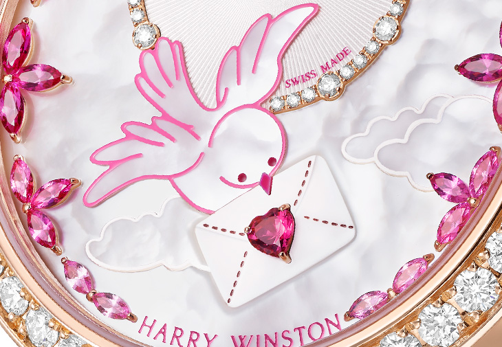 HARRY WINSTON海瑞溫斯頓Premier卓時系列情人節腕錶