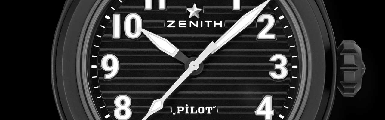 ZENITH真力時Pilot Automatic自動上鍊飛行員腕錶