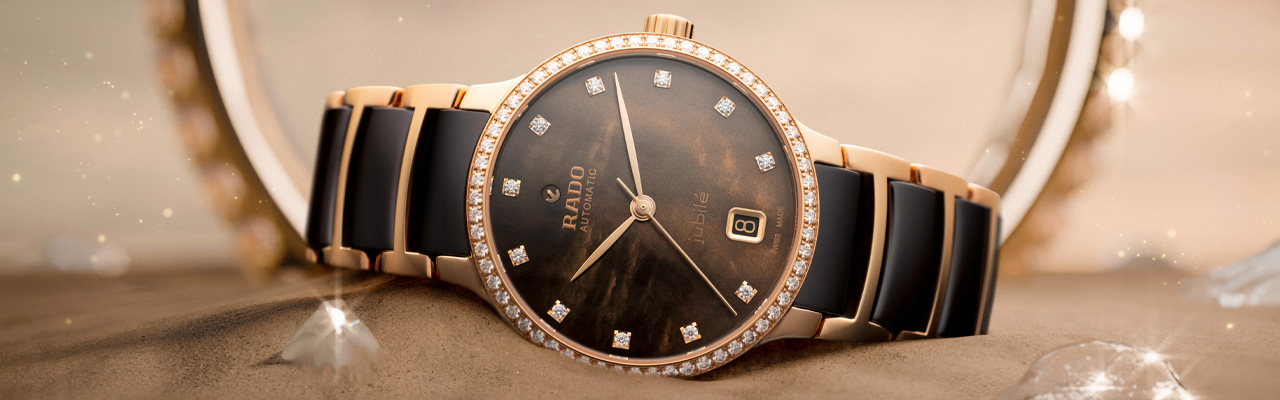 RADO雷達表Centrix 晶萃系列高科技陶瓷鑽錶