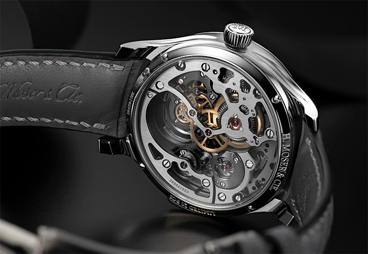 勇創者三問報時圓柱陀飛輪鏤空腕錶