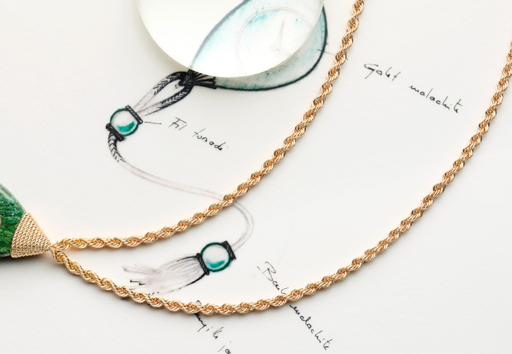 伯爵表PIAGET Swinging Pebbles系列長項鍊時計