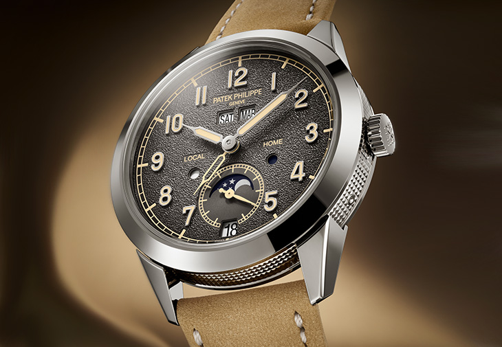 百達翡麗PATEK PHILIPPE 5326G-001兩地時間年曆腕錶