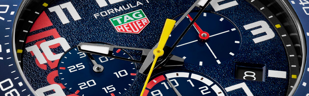 TAG Heuer泰格豪雅TAG Heuer Formula 1 x甲骨文紅牛車隊限量版計時腕錶