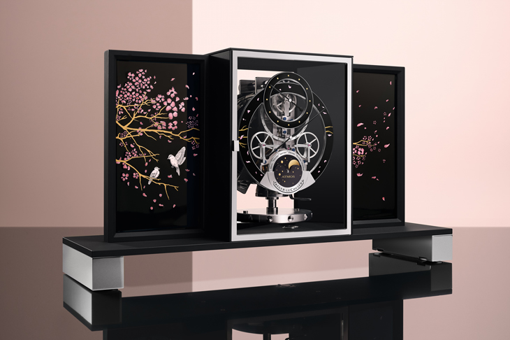 JAEGER-LECOULTRE積家Atmos Régulateur 「Cherry Blossom」櫻花規範指針空氣鐘
