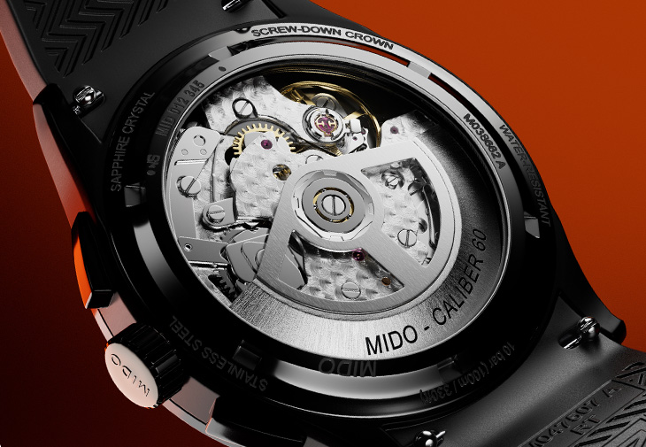 MIDO美度表Multifort鏤空計時腕錶