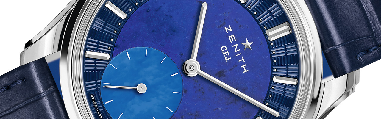 真力時ZENITH G.F.J.小三針腕錶