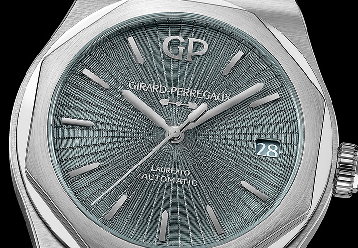 GIRARD-PERREGAUX GP芝柏錶Laureato桂冠系列42毫米無燼灰大明火琺瑯腕錶