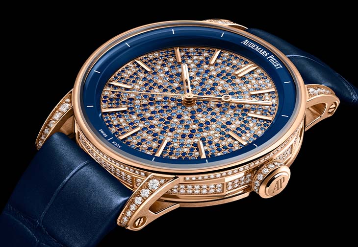 AUDEMARS PIGUET愛彼CODE 11.59系列全寶石鑲嵌自動上鍊腕錶