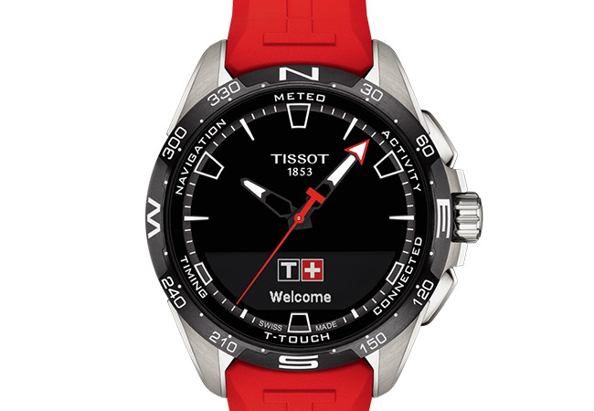 天梭表T-Touch系列太陽能智慧腕錶