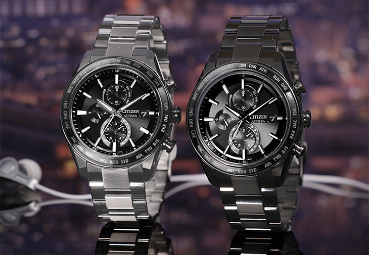 CITIZEN星辰錶光動能電波時計腕錶款