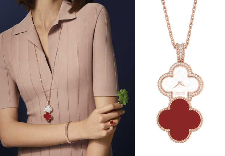 女錶 愛馬仕 HERMÈS 梵克雅寶 VAN CLEEF & ARPELS 海瑞溫斯頓 HARRY WINSTON 蕭邦 CHOPARD Kelly Alhambra Emerald Happy Diamonds