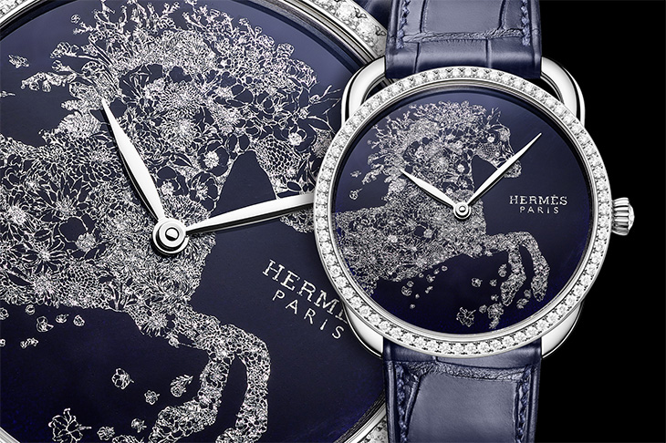 HERMÈS愛馬仕Arceau Robe légère工藝腕錶