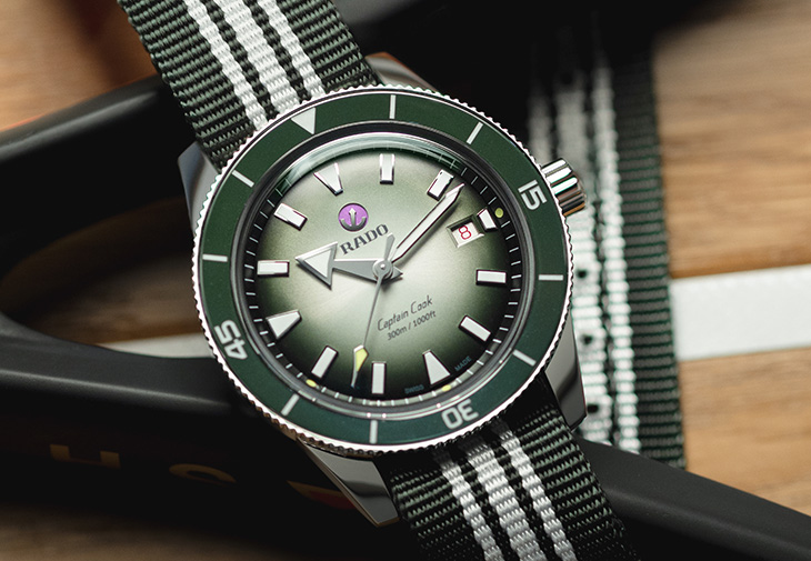 雷達表RADO Captain Cook庫克船長x卡梅隆·諾里限量腕錶