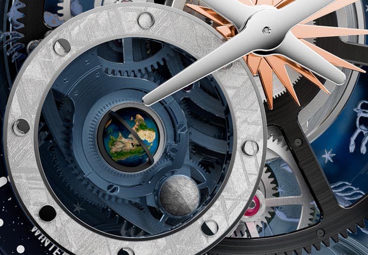JAEGER-LECOULTRE積家Atmos Hybris Mechanica Tellurium Calibre 590座鐘