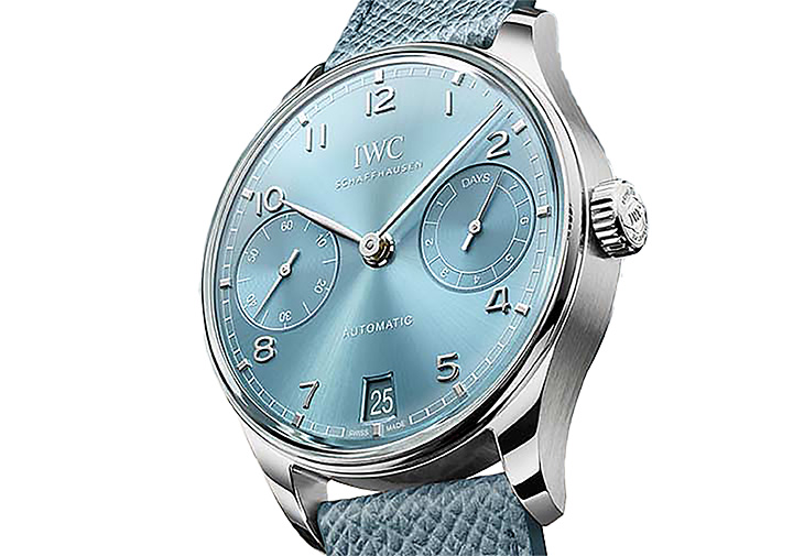 IWC萬國錶葡萄牙系列自動腕錶42地平線藍款