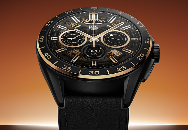 泰格豪雅TAG HEUER Connected Calibre E4智能腕錶45毫米曜黑版