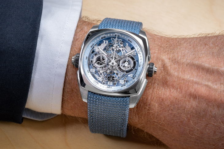 冰川藍的限量迴響  賽瑞錶雙獨立計時碼錶CYRUS Klepcys DICE Glacial Blue