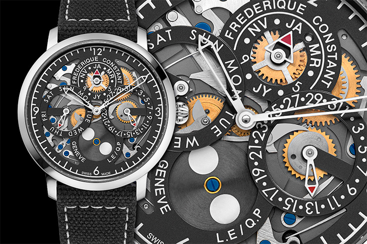 聯名創作新古典風／康斯登Slimline Perpetual Calendar Manufacture Designed by Peter Speake -- 全透視萬年曆特集八