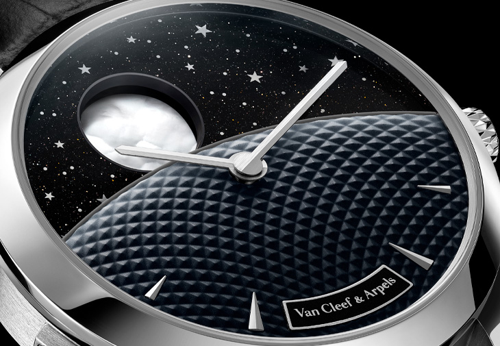 VAN CLEEF & ARPELS梵克雅寶Jour Nuit Phase de Lune月相腕錶