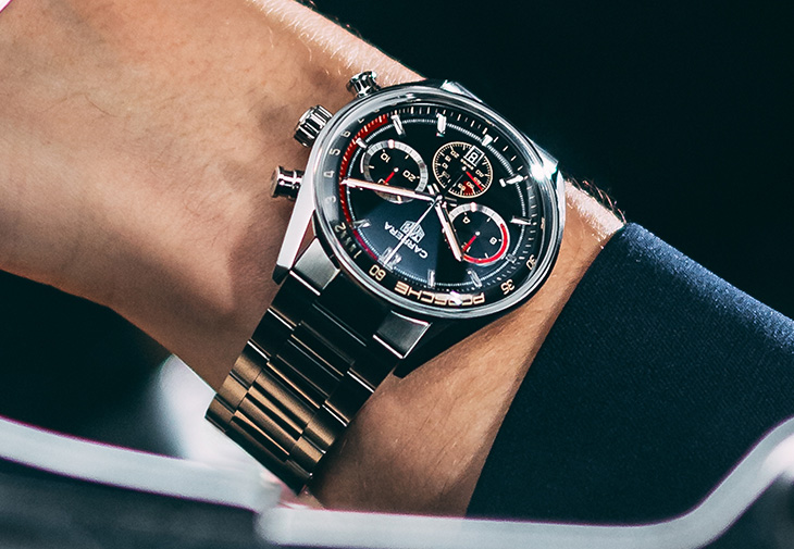 TAG Heuer泰格豪雅Carrera Chronosprint x Porsche Rallye 限量版計時腕錶
