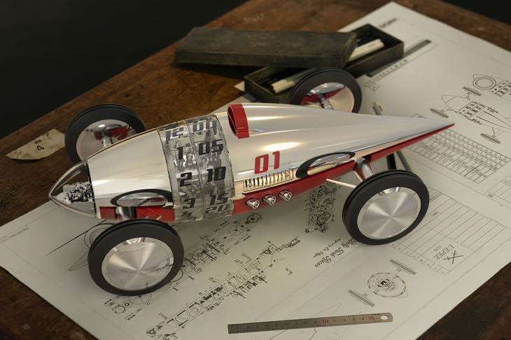 L’Epée 1839 Belly Tank Racer賽車座鐘