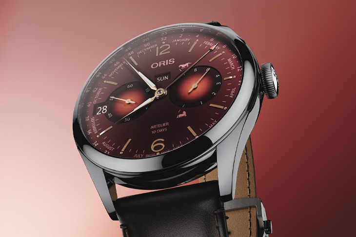 豪利時ORIS Big Crown馬年限量腕錶