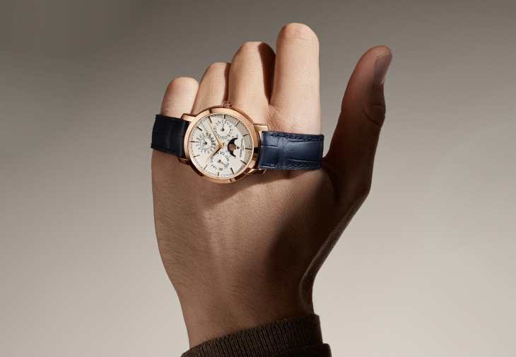 VACHERON CONSTANTIN江詩丹頓Traditionnelle超薄萬年曆腕錶