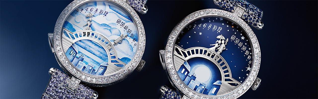 VAN CLEEF & ARPELS梵克雅寶Lady Arpels Pont des Amoureux戀人橋腕錶
