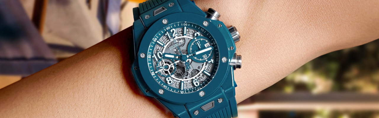 HUBLOT宇舶Big Bang石油藍陶瓷腕錶系列腕錶