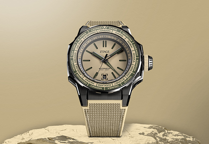 ZTAGE Watches離陸GMT系列稀樹草原限量腕錶