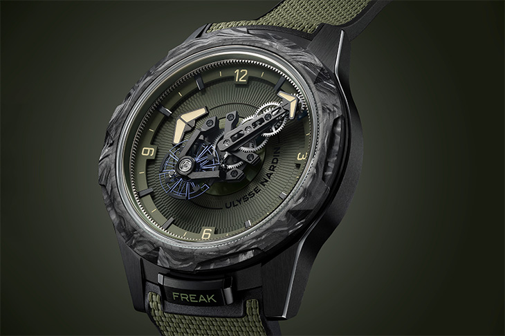 不羈奇想換上迷彩軍風  雅典錶ULYSSE NARDIN Freak ONE OPS