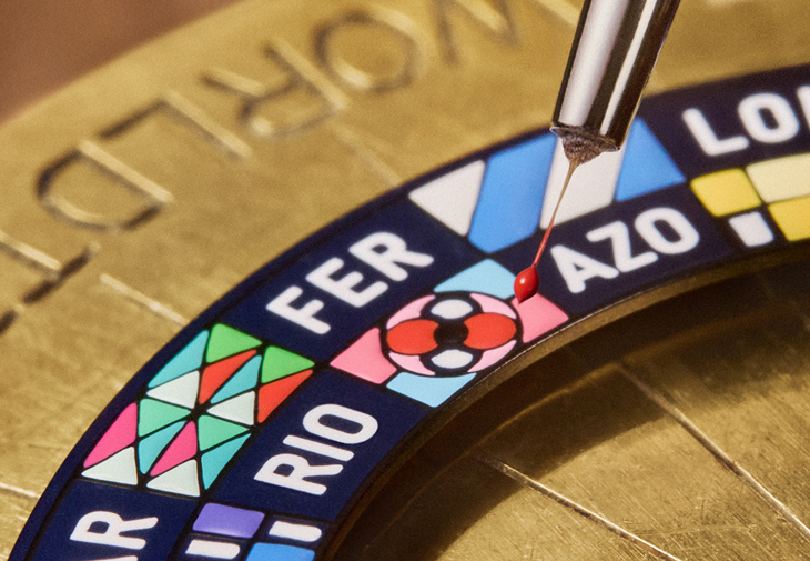 LOUIS VUITTON路易威登Escale Worldtime陀飛輪腕錶