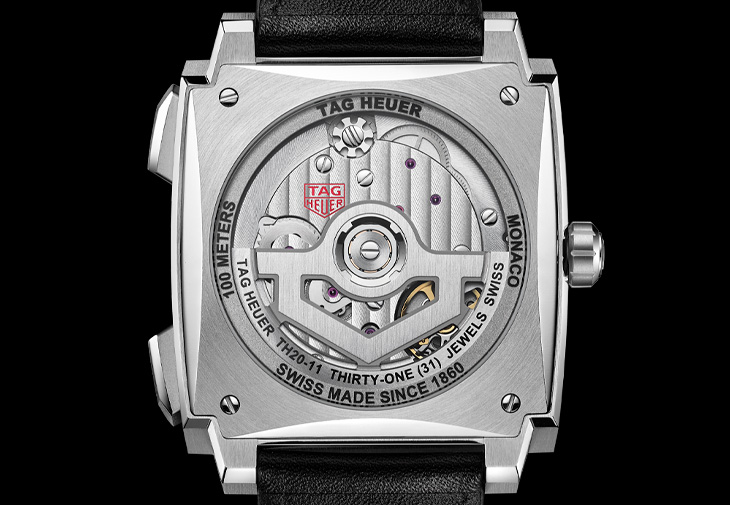 TAG HEUER泰格豪雅Monaco系列左冠計時腕錶