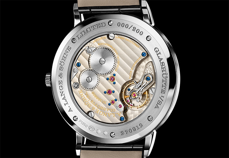 A. LANGE & SÖHNE朗格Saxonia Thin鉑金950限量腕錶