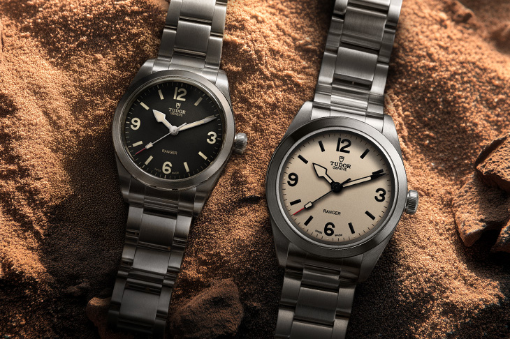 「沙丘白」面盤並新增36mm錶徑／帝舵Ranger遊俠型自動腕錶